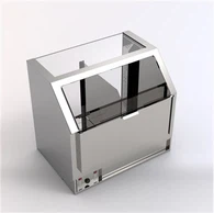 Komercinis spragėsių šildytuvo ekranas